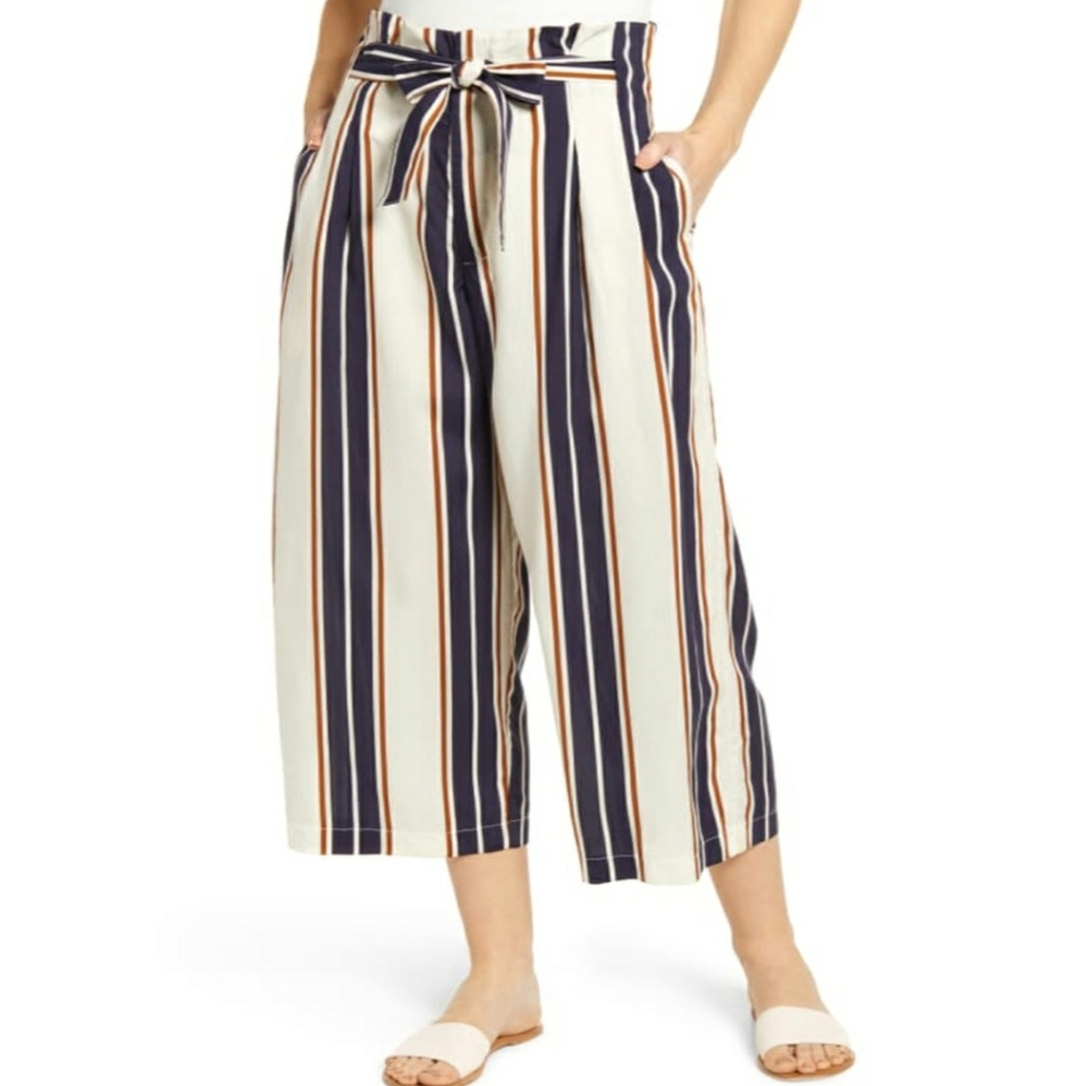 BISHOP + YOUNG Sedona Stripe Crop Wide Leg…